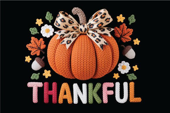 Unlock Autumn Creativity with Latch Hook Yarn Crochet Pumpkin PNG